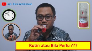 Apakah harus rutin pakai atau bila perlu saja  Turbuhaler qna [upl. by Ahsinauq]