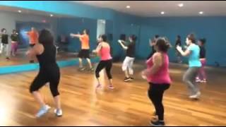 La faldita by coco band zumba routine [upl. by Ayoras]