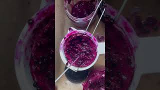 Step Two in Making Pokeberry Ink [upl. by Ahsyak]