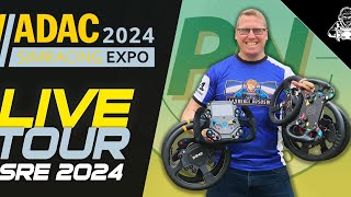 🔴 2024 ADAC Sim Racing Expo LIVE TOUR  Interactive tour [upl. by Anelav]