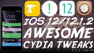 AWESOME iOS 12 CYDIA TWEAKS BEST FREE Tweaks to Install On iOS 120  1212 [upl. by Yromem]