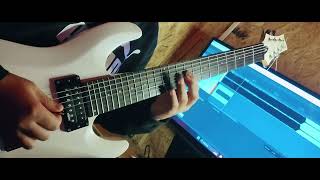 Wintersun  Loneliness Winter ll Guitar Solo Cover [upl. by Cassilda]