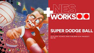 Balls nasty Super Dodge Ball  NES Works 128 [upl. by Arrotal]