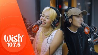 Adie and Janine Berdin perform quotMahikaquot LIVE on Wish 1075 Bus [upl. by Saihttam]