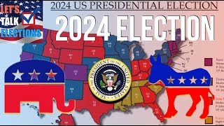 Taking an Early Look at the Projected 2024 Electoral Map [upl. by Aivekahs673]