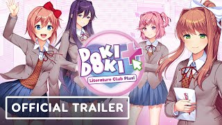 Doki Doki Literature Club Plus  Official Exclusive Announcement Trailer  Summer of Gaming 2021 [upl. by Alegnave]