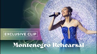 Vladana  Breathe  Exclusive Rehearsal Clip  Montenegro 🇲🇪  Eurovision 2022 [upl. by Dlarej]