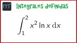 Integrales definidas integral por partes integrales integralesdefinidas [upl. by Lemal61]