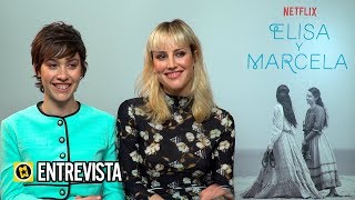 ELISA Y MARCELA Netflix  Entrevista a Natalia de Molina y Greta Fernández [upl. by Esinehc]