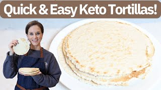 Quick amp Easy Keto Tortillas [upl. by Dave]