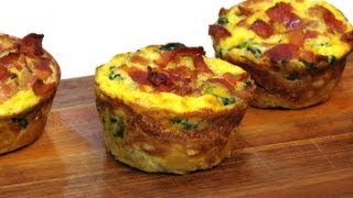 Mini Breakfast Souffles  Lynns Recipes [upl. by Lib151]