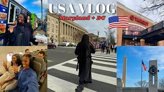 MY FIRST TIME IN AMERICA  Travel Vlog 🇺🇸 [upl. by Borlow847]