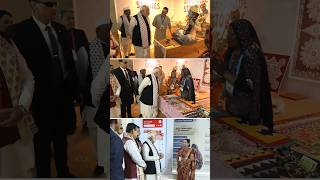 PM Modi visits exhibition at Rising Rajasthan Global Investment Summit in Jaipur  shorts [upl. by Akital]