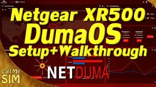 Netgear XR500 DumaOS Setup and Walkthrough  SimJC74 Netgear Gaming Tutorials amp Reviews [upl. by Letnuahc]