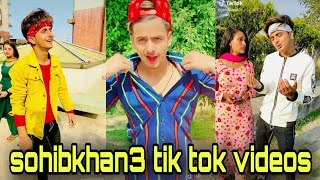 tik tok videos of sohibkhan3  PART2 tik tok sohibkhan  Uploaded by its fun time [upl. by Naruq392]