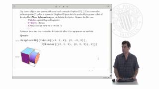 Gráficas 3D Objetos geométricos   UPV [upl. by Burty]