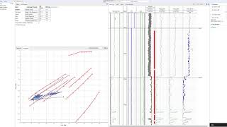 Displaying Core Data in Well Log Panels and Crossplots [upl. by Ahtelahs]