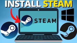 How to Download Steam on Windows PC amp Laptop  2022 [upl. by Ylecic]