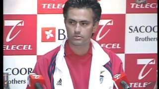 Conferência de Imprensa de José Mourinho no Benfica [upl. by Nevaed]