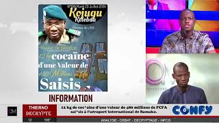 12 kg de cocaïne d’une valeur de 480 millions de FCFA saisis à l’aéroport international de Bamako [upl. by Nalyad973]