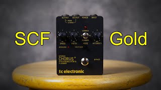 TC Electronic SCF Gold Chorus Simple Elegant Beautiful [upl. by Geof]