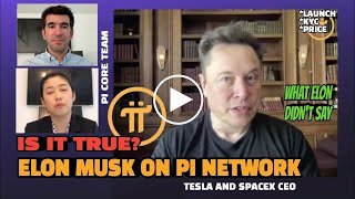 PI NETWORK UPDATE ELON MUSK JUST SAID THIS ABOUT PI NETWORK  TESLA ACCEPTING PI COIN [upl. by Nolos]