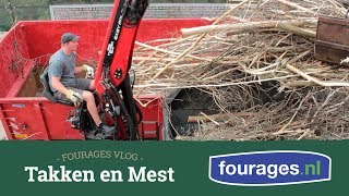 Paardenmest Afvoeren en Takken Ophalen  VLOG 4 [upl. by Gnoh]