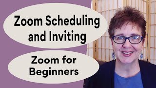 How to Schedule a Zoom Meeting and Invite Others  Zoom for Beginners  Nov 2020 [upl. by Fidele]