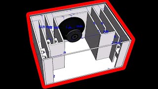 PLAN 18 INCH PARAFLEX SUBWOOFER Box Horn [upl. by Demmahum582]