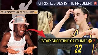 Caitlin Clarks Coach Christie Sides Is Her BIGGEST HATER Dream At Fever Film Breakdown [upl. by Cyd]