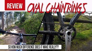 OVAL Chain Ring REVIEW  And a NarrowWide chainring Comparison REVIEW [upl. by Aira903]