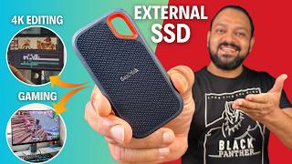 Sandisk Extreme Portable SSD 2TB  Best portable SSD 2024  Sandisk extreme vs Samsung T7 Shield [upl. by Agustin887]