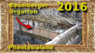 Phantasialand  Baumberger Irrgarten am 28 Juni 2016 [upl. by Savart]