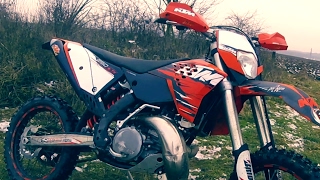 LE RETOUR DE LA KTM 250 EXC [upl. by Nirmak]