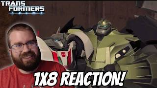 Transformers Prime 1x8 quotCon Jobquot REACTION [upl. by Carlina920]