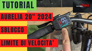 SBLOCCO LIMITE VELOCITA  EBIKE LOMBARDO AURELIA 2024 [upl. by Goldy]