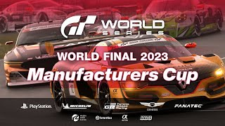 GT World Series 2023  World Finals  Manufacturers Cup  Grand Final English [upl. by Gal164]