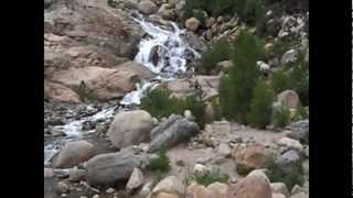 Roaring River alluvial fan waterfall Rocky Mountain National Park [upl. by Othilie]