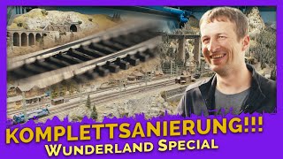 MAMMUTPROJEKT Die älteste Strecke wird komplett umgebaut  Wunderland Special  Miniatur Wunderland [upl. by Gemma]