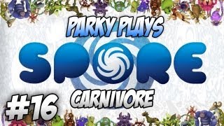 Lets Play Spore Carnivore Part 16  Galactic Adventures [upl. by Cheston]