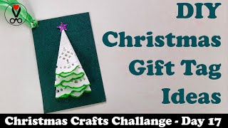 Christmas Gift Tags  How to Make Gift Tags  Christmas Paper Crafts Ideas with Gift Tags  2022 [upl. by Airol812]