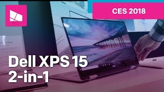 Dell XPS 15 2in1 9575 handson from CES 2018 [upl. by Otte]