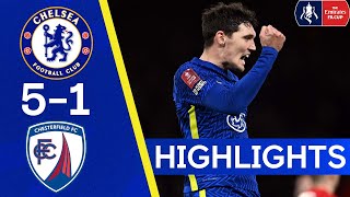 Chelsea 51 Chesterfield  Blues Cruise into FA Cup Fourth Round With Smashing Victory  Highlights [upl. by Glorianna]