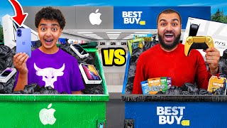 Apple Store Vs Best Buy Dumpster Diving WE FOUND PS5 amp IPHONE 16 JACKPOT [upl. by Eniledgam410]