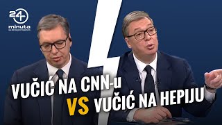 Vučić na CNNu protiv Vučića na Hepiju  ep313deo02 [upl. by Parrish]