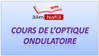 Cours Optique Ondulatoire 10  la Diffraction 2 [upl. by Treblah804]