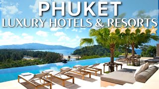 TOP 10 Best Luxury Hotels And Resorts In PHUKET  Thailand Luxury Hotel  Phuket Luxury Resort [upl. by Lesya]