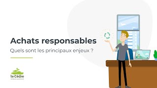 Achats responsables  quels sont les principaux enjeux [upl. by Munroe]