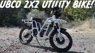 UBCO 2x2 – Electric Bike Workhorse  Review [upl. by Conlen]