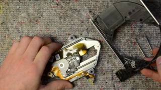 Laptop DVDRW disassembly take apart teardown tutorial [upl. by Fletch]